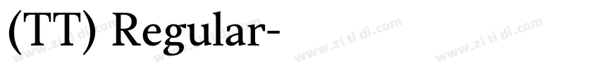 华文细黑(TT) Regular字体转换